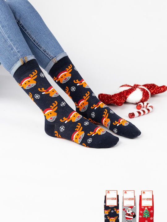 Design Women's Christmas Socks Multicolour 3Pack