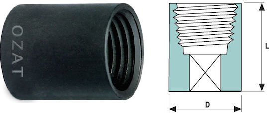 1/2'' Impact Socket Wrench Removing Studs Size 20
