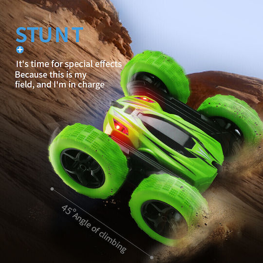 Double Star Teleghidat Mașină Stunt 4WD Verde