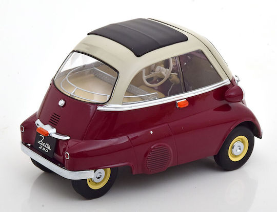 Моделна Фигура Автомобил Bmw Isetta 250 1959 Вишневочервен 1:12 Kk-scale