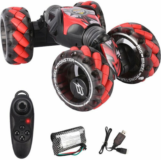 Τηλεκατευθυνόμενο Αυτοκίνητο Stunt 4WD Κόκκινο
