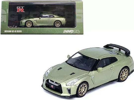 Machetă Auto Nissan GT-R R35 Millenium Jade Scara 1:64 Inno