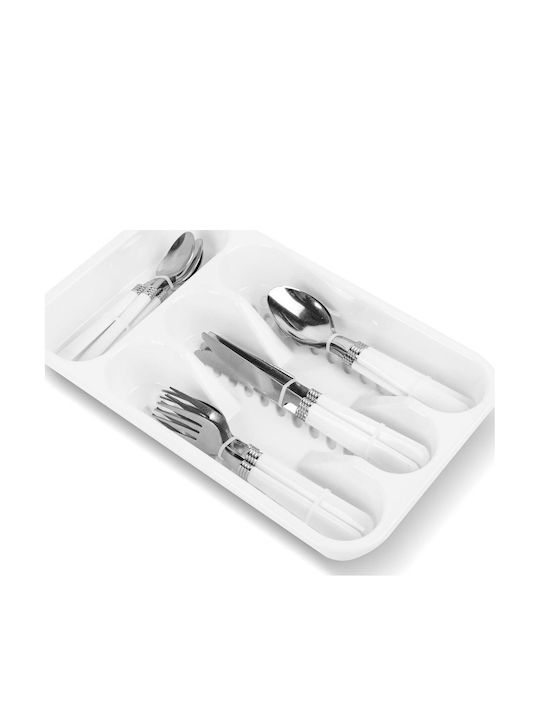 Bewello Set de Tacâmuri Inoxidabil Albe 16buc