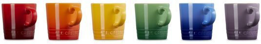 Le Creuset Σετ Φλιτζάνια Espresso Κεραμικά Μωβ 100ml 6τμχ