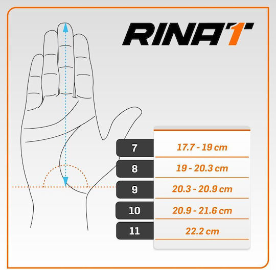 Rinat Torwarthandschuhe Erwachsene Weiß