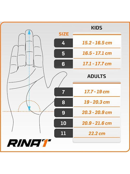 Rinat Torwarthandschuhe Erwachsene Weiß