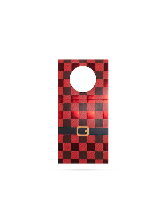 Set Weihnachtliche Flaschenhalter Weiß L16.5xB8xD3.7cm. 6Stück