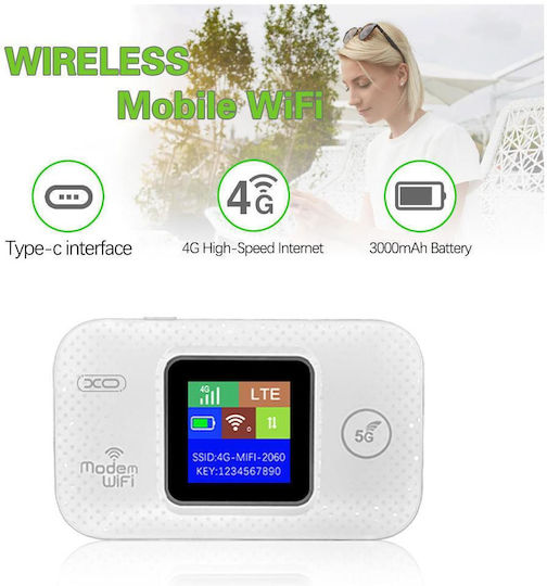 XO TX02 Wireless 4G Portable Hotspot Wi‑Fi 4
