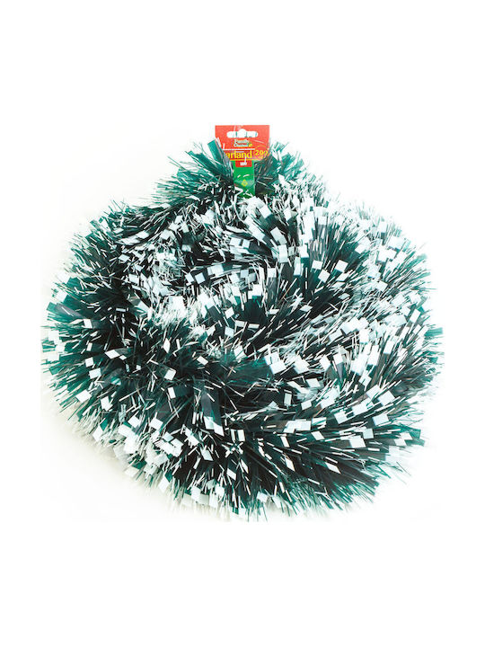 Crăciun Ghirlande Plastică Verde 200x15cm 1buc