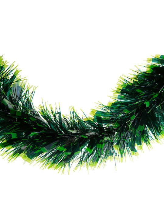 Crăciun Ghirlande Plastică Verde 200x15cm 1buc