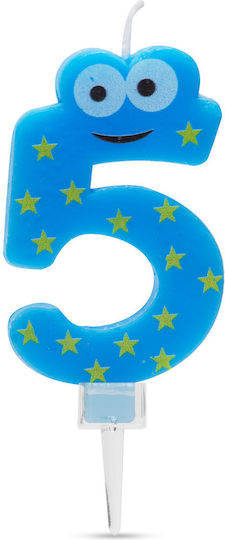 Lumânare Tort În Formă Număr 5