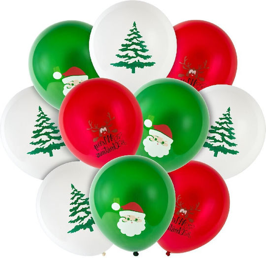 Set 10 Baloane Latex Roșii 30buc