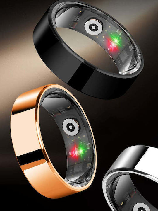 Kyklō Smart Ring 17.3mm Waterproof with Heart Rate Monitor Silver