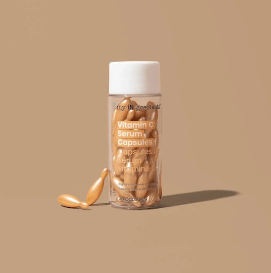 my iN.gredients Serum Față cu Vitamina C pentru Strălucire 30 Bucăți