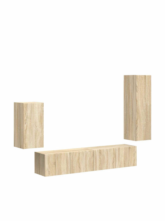 Living Room TV Unit Sonoma Oak L30xW31xH100cm