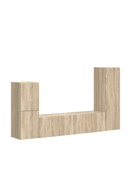 Living Room TV Unit Sonoma Oak L30xW31xH100cm