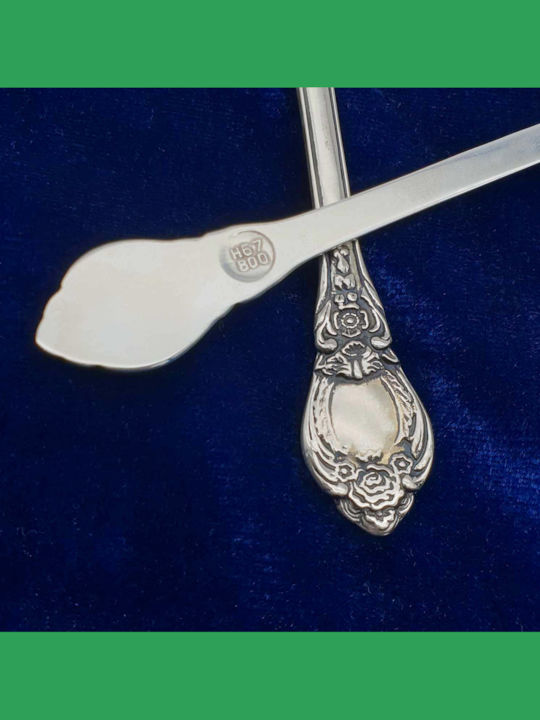 Savvas Design Löffelset Abendessen Edelstahl Silber 15cm 12Stück