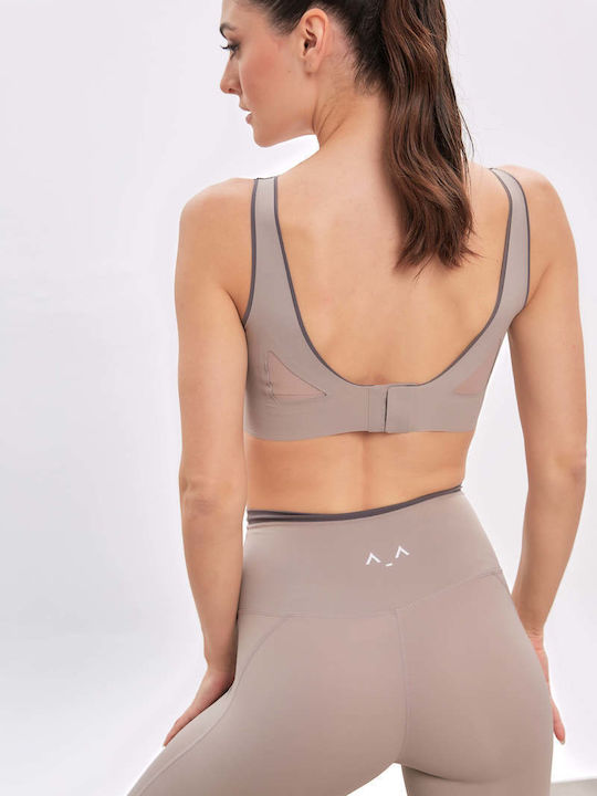 Frauen Sport-BHs Sport-BH Elephant Grey