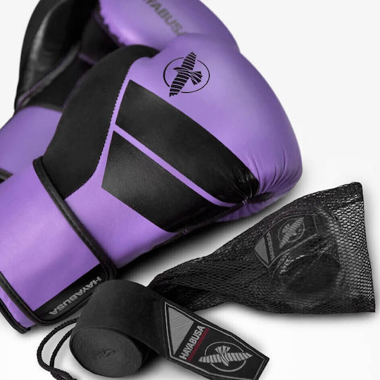Hayabusa Boxhandschuhe für Kampf Lila