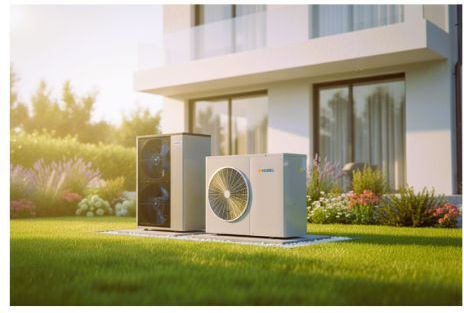 Nobel Pompa de căldură 12kW Cu o singură fază 55°C Monoblock