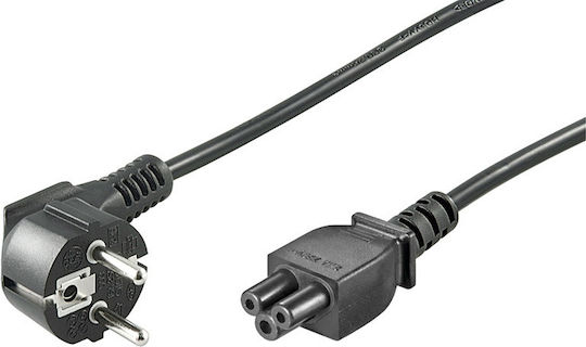 ATC IEC C5 - Schuko Cable 1.5m Μαύρο 06.002.0014