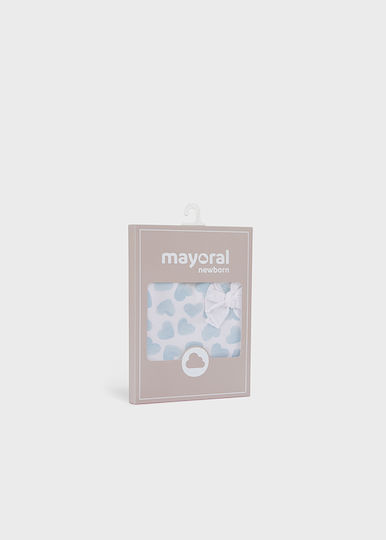 Mayoral Bib Fabric with Button Cristallo 2pcs