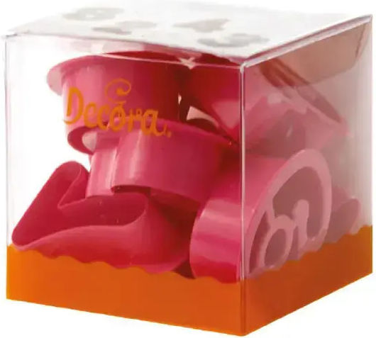 Set 9 Plastic Numeric Cutters 5.2 Cm