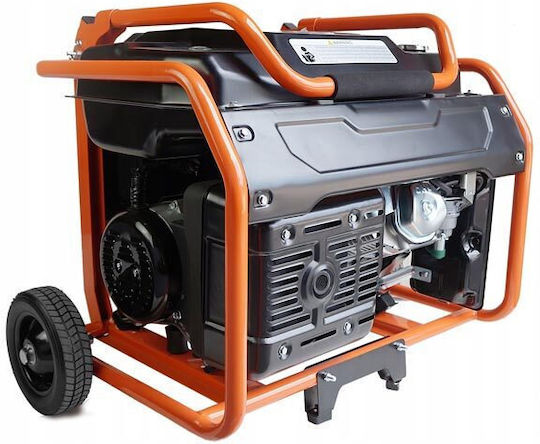 Kraftwele Generators Benzin mit Kickstart und Rädern