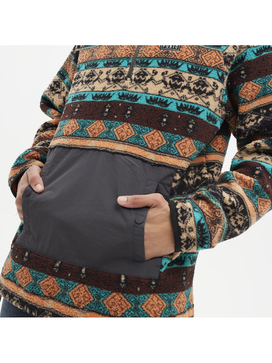 Jacket Brown, Turquoise