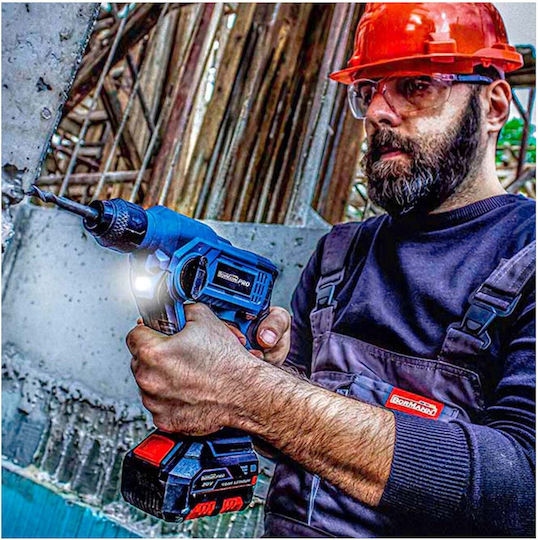 Bormann Pro BBP3200 Impact Demolition Hammer Battery 20V Solo with Chuck SDS Plus