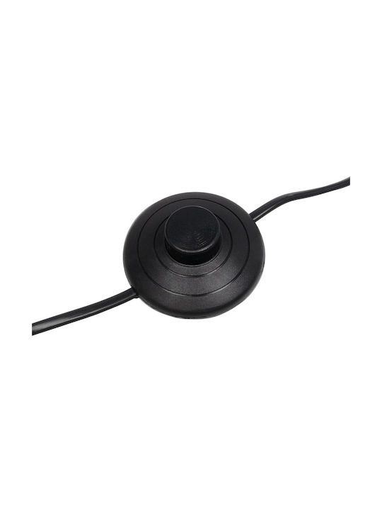 GloboStar Floor Lamp H150xW40cm. with Socket for Bulb E27 Beige