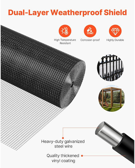 Vevor Wire Fencing Galvanized 1.52m