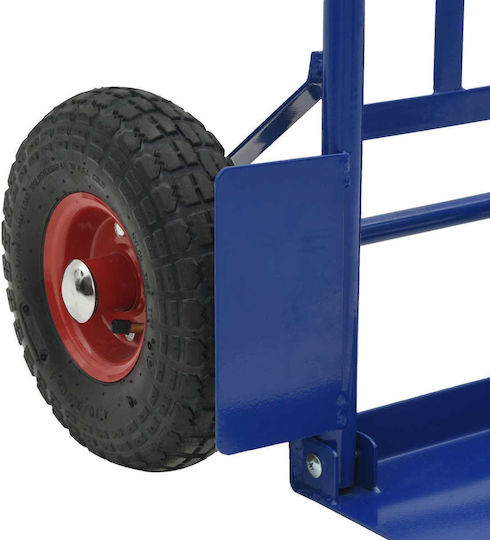 vidaXL Transport-Wagen Folding in Blau Color