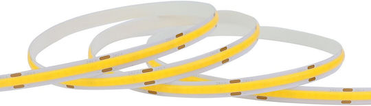 Eko Light Ταινία LED 24V Φυσικό Λευκό Φως 5m Τύπου COB με Τροφοδοτικό