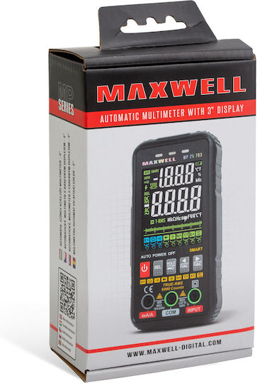 Automatic Multimeter Color Display 3" 4 X Aaa