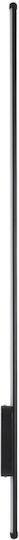 VenCore Modern Lamp Wall with Integrated LED and Adjustable White Light Black