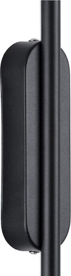 VenCore Modern Lamp Wall with Integrated LED and Adjustable White Light Black
