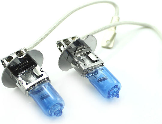 Set 1 Set 2 Halogen H3 Bulbs 100W +130% Intensity Long Life CarGuard