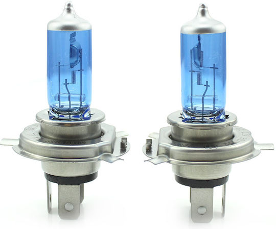 Set 1 Set 2 Halogen H4 Bulbs + 100% Intensity Long Life Carguard