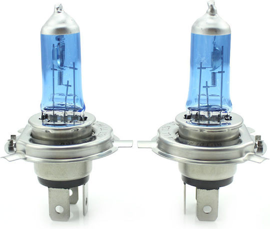 Set 1 Set 2 Lămpi Auto Halogen H4 100W +130% Intensitate Durată Lungă Carguard