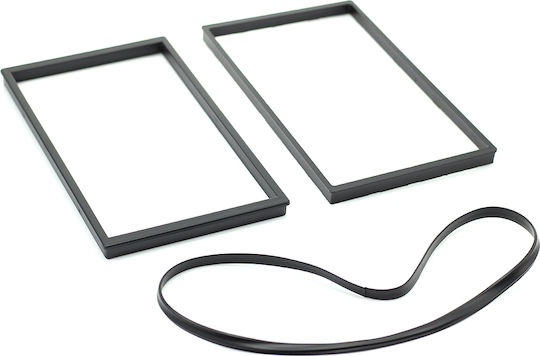 2 Din Adapter Für Ford Fiesta 2008+ Ohne Display Schwarz 2008