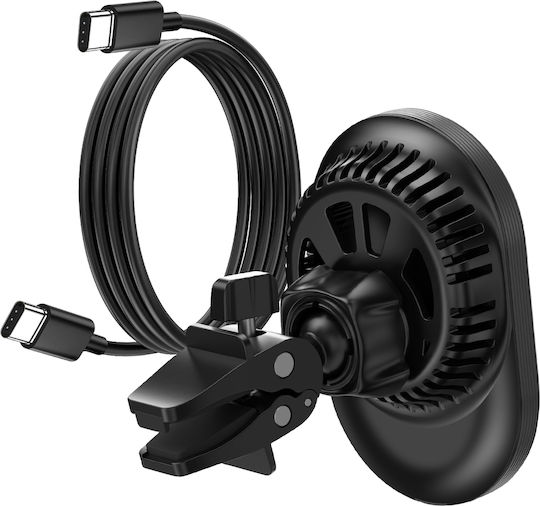 Swissten Magsafe Qi2 15w Car Charger Holder Smartphones Black