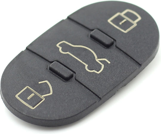 Cheie Audi Comutator Tip Cuțit 3 Butoane Carguard