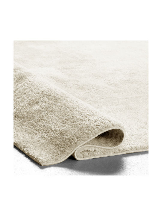 Saray Home Deluxe Αντιολισθητικό Χαλί Ορθογώνιο Γούνινο Σαμπανί 150x210cm
