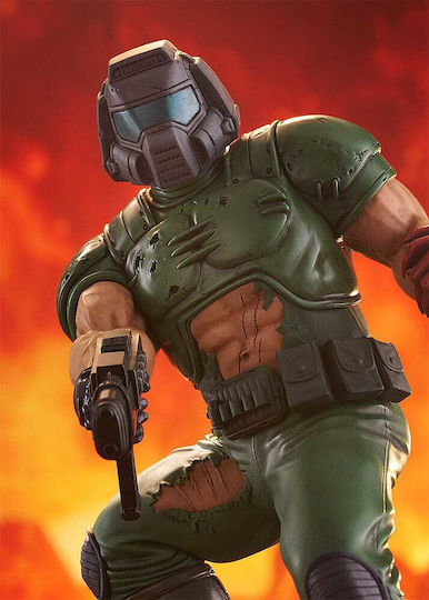 Doom Pop Up Parade Pvc Statue Doom Marine 17 Cm