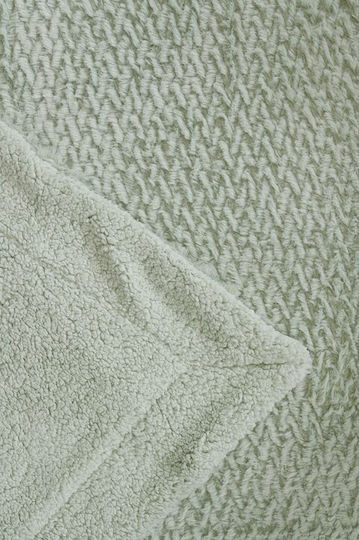 Viokarpet Cuvertură Single Dusty Mint 170x240cm