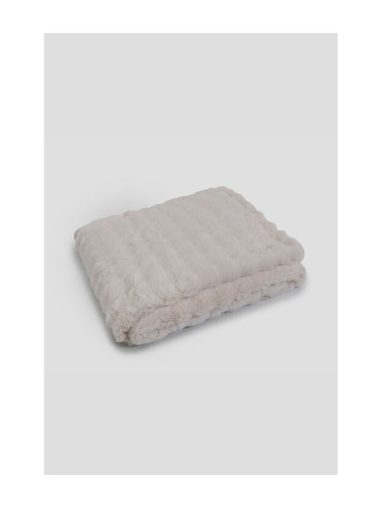 Viokarpet Coverlet Single Natural 170x240cm