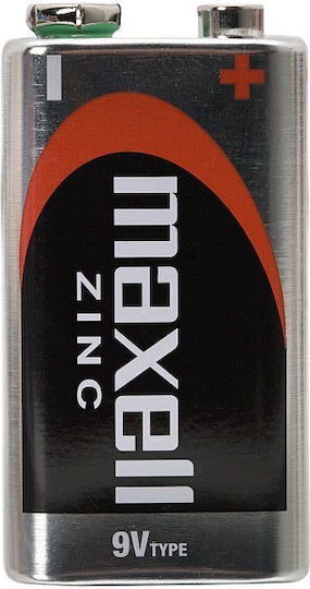 Maxell 9V Batterie Typ E 6F22 Zn 9V