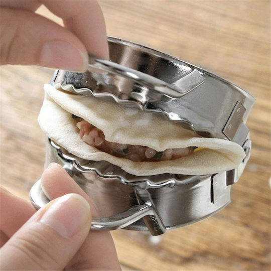 Fantasyday Ravioli Tools Stainless Steel Practical Set 3 Molds Different Sizes Ideal for Making Ravioli Pasta Calzone Pastry Tools