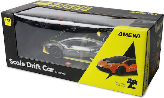 Τηλεκατευθυνόμενο Amewi Rc Drift Lizenz Lamborghini Huracan Anthracite